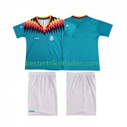 Fußballtrikot Deutschland Retro Auswärts Trikot Away 1994 Kurzarm für Kinder