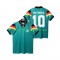 Fußballtrikot Deutschland MATTHAUS 10 1992 Retro Auswärts Trikot Away Kurzarm für Herren