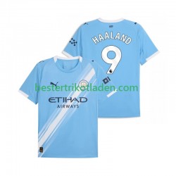 Fußballtrikot Manchester City Erling Haaland 9 Heim Trikot Home 2025-2026 Kurzarm für Herren