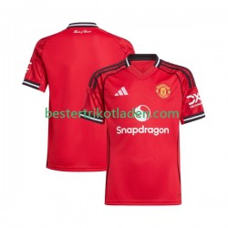Fußballtrikot Manchester United Heim Trikot Home 2025-2026 Kurzarm für Herren