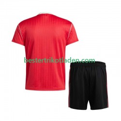 Fußballtrikot Manchester United d Icon Heim Trikot Home 2025-2026 Kurzarm für Kinder
