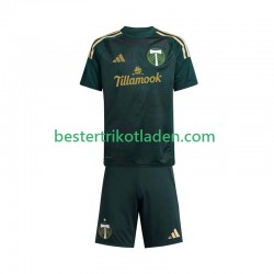 Fußballtrikot Portland Timbers Heim Trikot Home 2025 Kurzarm für Kinder