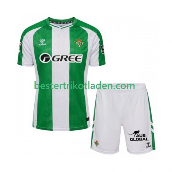 Fußballtrikot Betis Sevilla Heim Trikot Home 2025-2026 Kurzarm für Kinder