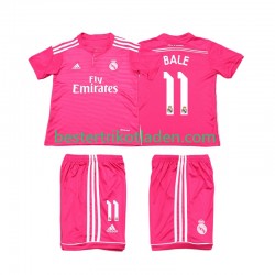 Fußballtrikot Real Madrid Bale 11 2014 2015 Retro Auswärts Trikot Away Kurzarm für Kinder