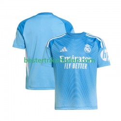 Fußballtrikot Real Madrid Torwart Heim Trikot Home 2025-2026 Kurzarm für Herren