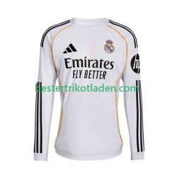 Fußballtrikot Real Madrid Heim Trikot Home 2025-2026 Langarm für Herren
