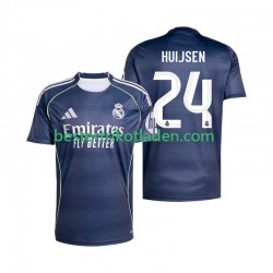 Fußballtrikot Real Madrid Huijsen 24 Auswärts Trikot Away 2025-2026 Kurzarm für Herren