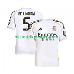 Fußballtrikot Real Madrid Jude Bellingham 5 Heim Trikot Home 2025-2026 Kurzarm für Herren
