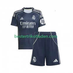 Fußballtrikot Real Madrid Auswärts Trikot Away 2025-2026 Kurzarm für Kinder