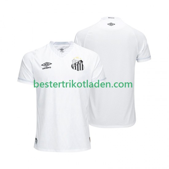 Fußballtrikot Santos Heim Trikot Home 2024 Kurzarm für Herren