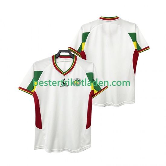 Fußballtrikot Senegal 2002 Retro Heim Trikot Home Kurzarm für Herren