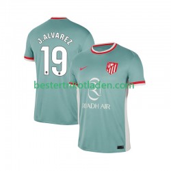 Fußballtrikot Atlético Madrid Julian Alvarez 19 Auswärts Trikot Away 2024-2025 Kurzarm für Herren