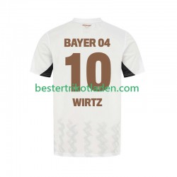 Fußballtrikot Bayer 04 Leverkusen Florian Wirtz 10 Auswärts Trikot Away 2024-2025 Kurzarm für Herren