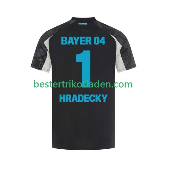 Fußballtrikot Bayer 04 Leverkusen HRADECKY 1 Ausweich Trikot 3rd 2024-2025 Kurzarm für Herren