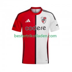Fußballtrikot River Plate Heim Trikot Home 2025-2026 Kurzarm für Herren