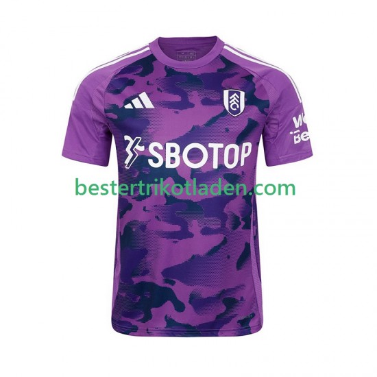 Fußballtrikot Fulham Ausweich Trikot 3rd 2024-2025 Kurzarm für Herren