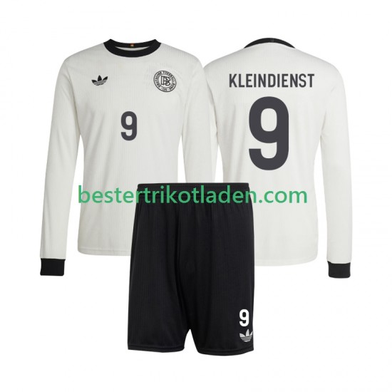 Fußballtrikot Deutschland Tim Kleindienst 9 ANVERSARY Heim Trikot Home 2025 Langarm für Kinder