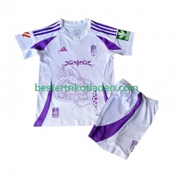 Fußballtrikot Girona Viertes trikot 2024-2025 Kurzarm für Kinder