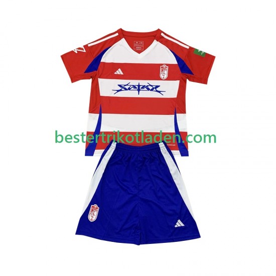 Fußballtrikot Granada Heim Trikot Home 2024-2025 Kurzarm für Kinder