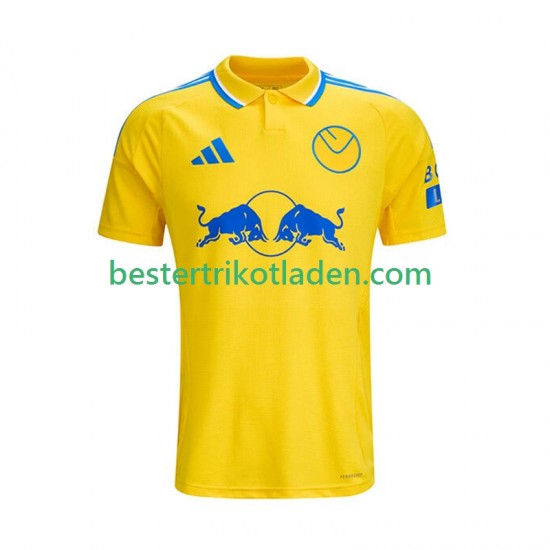 Fußballtrikot Leeds United Auswärts Trikot Away 2024-2025 Kurzarm für Herren