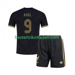 Fußballtrikot Mexiko Raul Jimenez 9 Gold Cup Heim Trikot Home 2025 Kurzarm für Kinder