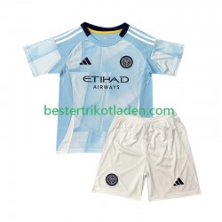 Fußballtrikot New York City FC Heim Trikot Home 2025 Kurzarm für Kinder