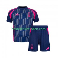 Fußballtrikot Nottingham Forest Auswärts Trikot Away 2024-2025 Kurzarm für Kinder