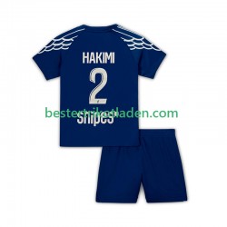 Fußballtrikot Paris Saint-Germain Hakimi 2 Viertes trikot 2024-2025 Kurzarm für Kinder