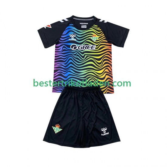 Fußballtrikot Betis Sevilla Torwart Heim Trikot Home 2024-2025 Kurzarm für Kinder