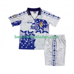 Fußballtrikot Real Madrid 1996 1997 Retro Ausweich Trikot 3rd Kurzarm für Kinder