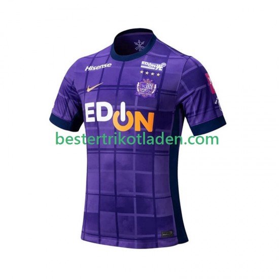Fußballtrikot Sanfrecce Hiroshima Heim Trikot Home 2025 Kurzarm für Herren