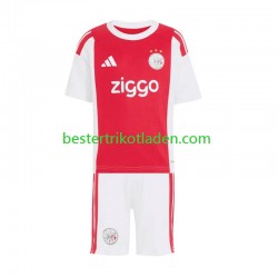 Fußballtrikot Ajax Amsterdam Heim Trikot Home 2026-2027 Kurzarm für Kinder