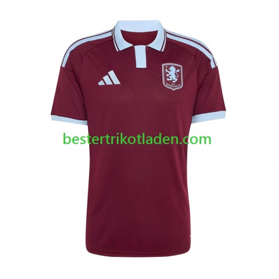Fußballtrikot Aston Villa Heim Trikot Home 2026-2027 Kurzarm für Herren