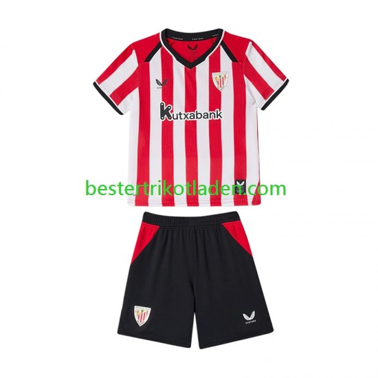 Fußballtrikot Athletic Bilbao Heim Trikot Home 2026-2027 Kurzarm für Kinder