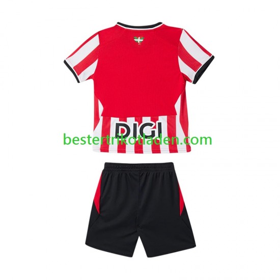 Fußballtrikot Athletic Bilbao Heim Trikot Home 2026-2027 Kurzarm für Kinder