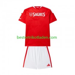 Fußballtrikot Benfica Heim Trikot Home 2026-2027 Kurzarm für Kinder