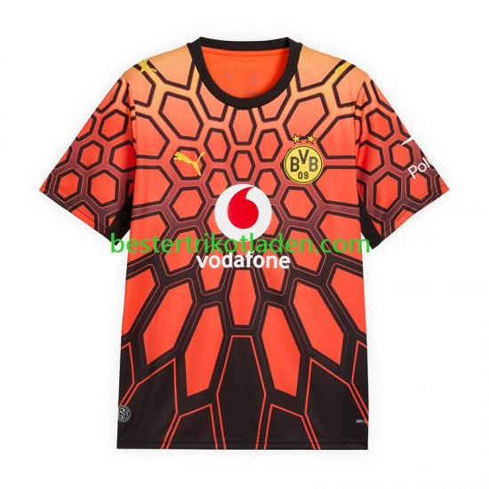 Fußballtrikot Borussia Dortmund Torwart Heim Trikot Home 2026-2027 Kurzarm für Herren