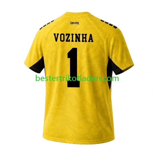 Fußballtrikot Cape Verde Vozinha 1 Torwart Heim Trikot Home 2026 Kurzarm für Herren