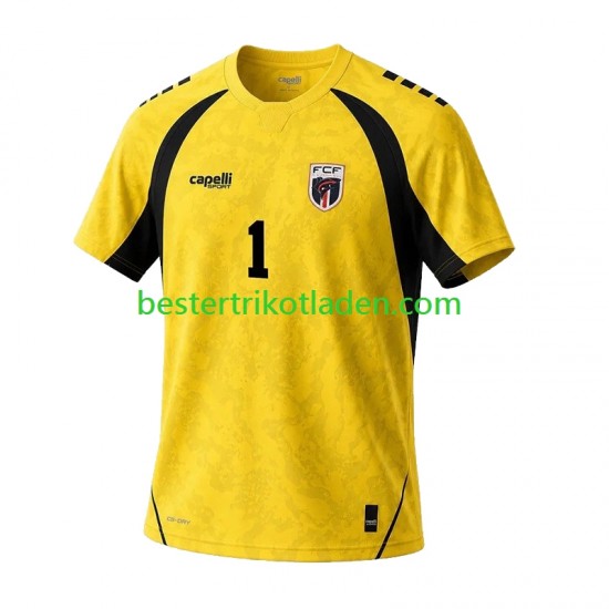 Fußballtrikot Cape Verde Vozinha 1 Torwart Heim Trikot Home 2026 Kurzarm für Herren