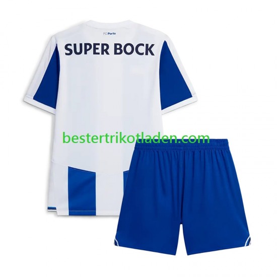 Fußballtrikot FC Porto Heim Trikot Home 2026-2027 Kurzarm für Kinder
