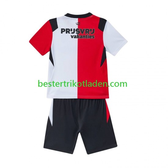 Fußballtrikot Feyenoord Rotterdam Heim Trikot Home 2026-2027 Kurzarm für Kinder