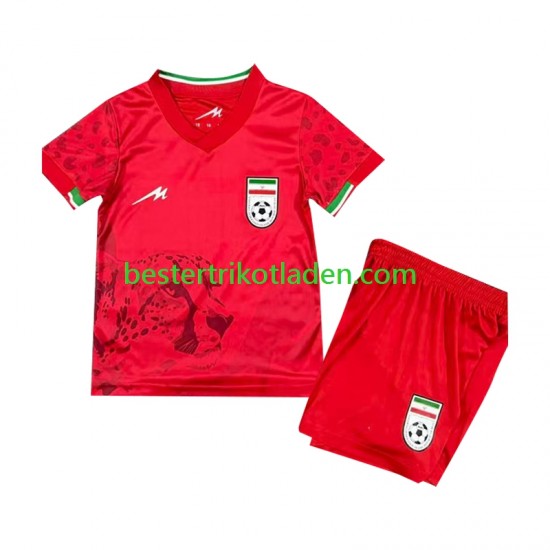 Fußballtrikot Iran Auswärts Trikot Away 2026 Kurzarm für Kinder