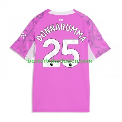 Fußballtrikot Manchester City Gianluigi Donnarumma 25 Torwart Auswärts Trikot Away 2026-2027 Kurzarm für Herren