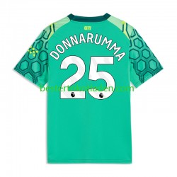 Fußballtrikot Manchester City Gianluigi Donnarumma 25 Torwart Heim Trikot Home 2026-2027 Kurzarm für Herren