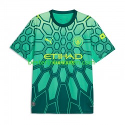Fußballtrikot Manchester City Gianluigi Donnarumma 25 Torwart Heim Trikot Home 2026-2027 Kurzarm für Herren