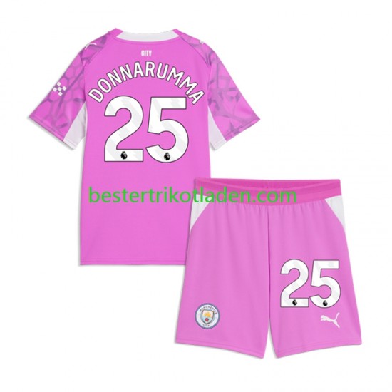 Fußballtrikot Manchester City Gianluigi Donnarumma Torwart Auswärts Trikot Away 2026-2027 Kurzarm für Kinder