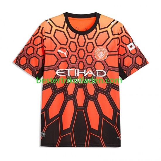 Fußballtrikot Manchester City Gianluigi Donnarumma Torwart Ausweich Trikot 3rd 2026-2027 Kurzarm für Kinder