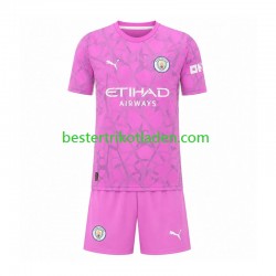 Fußballtrikot Manchester City Torwart Auswärts Trikot Away 2026-2027 Kurzarm für Kinder