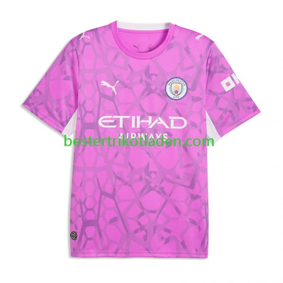 Fußballtrikot Manchester City Torwart Auswärts Trikot Away 2026-2027 Kurzarm für Herren