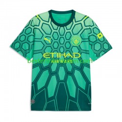 Fußballtrikot Manchester City Torwart Heim Trikot Home 2026-2027 Kurzarm für Herren